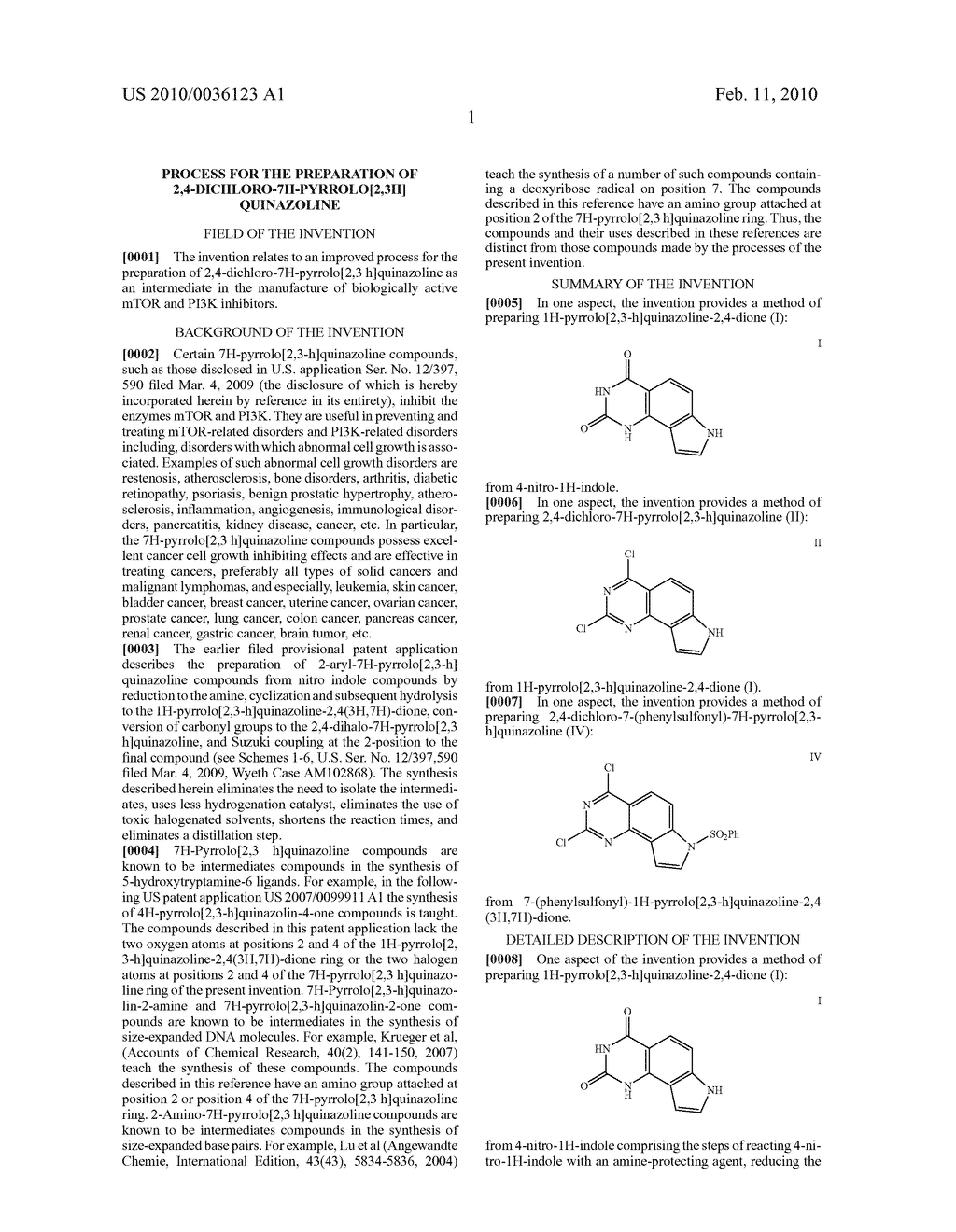 PROCESS FOR THE PREPARATION OF 2,4-DICHLORO-7H-PYRROLO[2,3H]QUINAZOLINE - diagram, schematic, and image 02