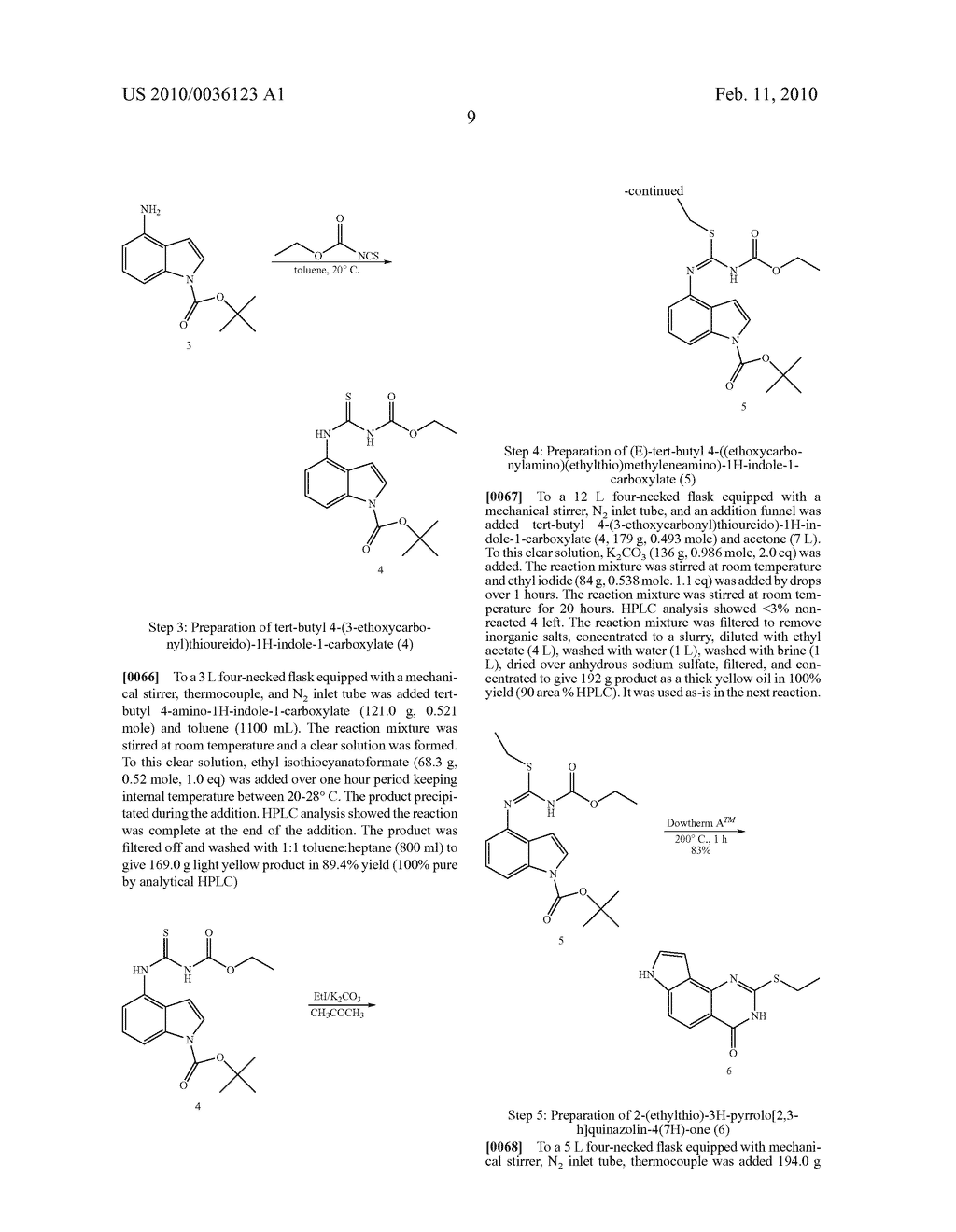 PROCESS FOR THE PREPARATION OF 2,4-DICHLORO-7H-PYRROLO[2,3H]QUINAZOLINE - diagram, schematic, and image 10
