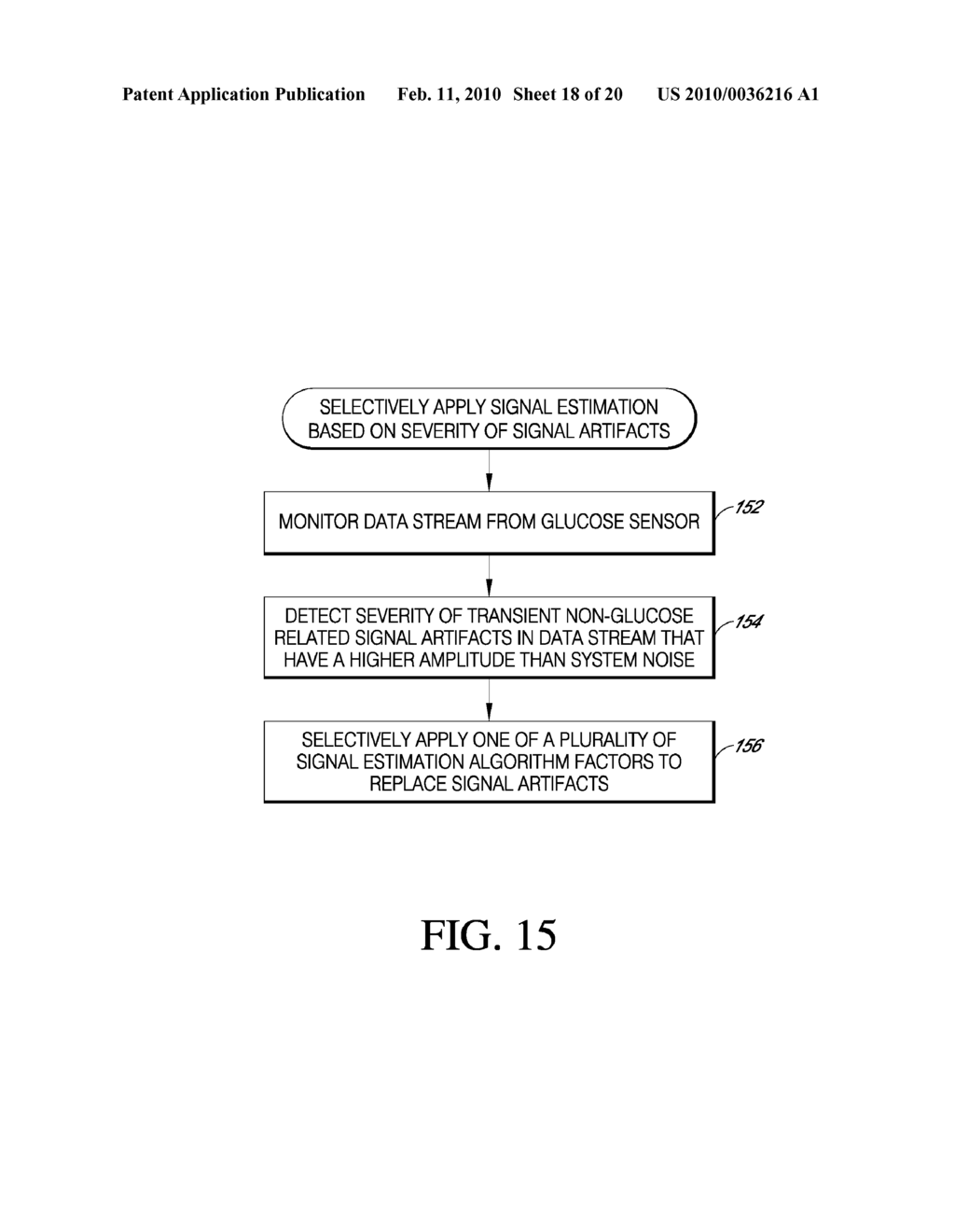 SYSTEMS AND METHODS FOR REPLACING SIGNAL ARTIFACTS IN A GLUCOSE SENSOR DATA STREAM - diagram, schematic, and image 19