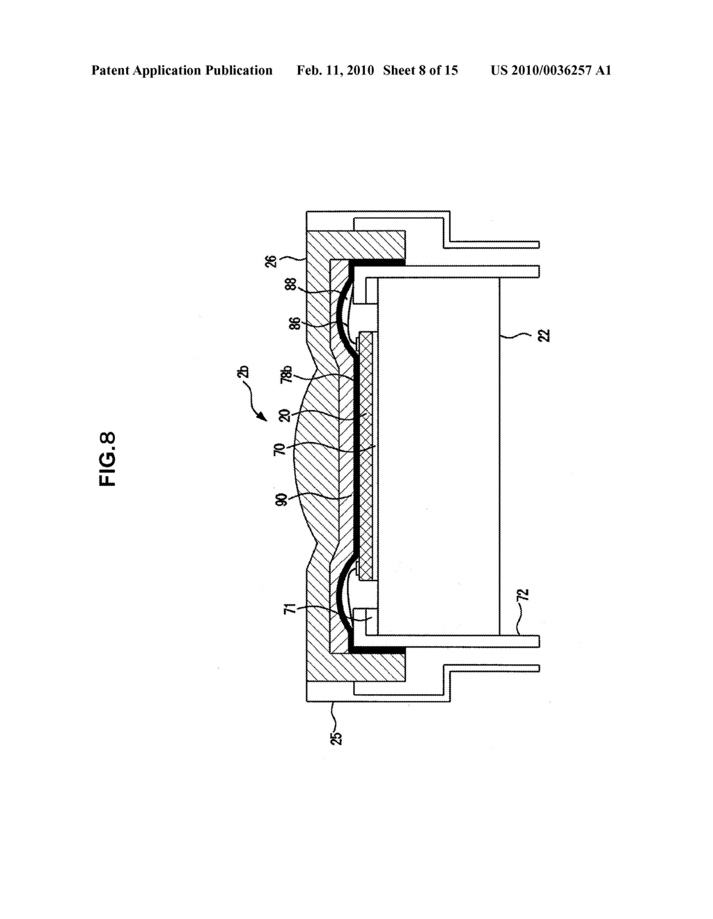 ULTRASONIC PROBE AND ULTRASONIC DIAGNOSTIC APPARATUS USING THE SAME - diagram, schematic, and image 09