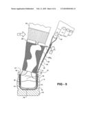 Device and method for combining an athletic shoe and conventional ankle brace to limit active ankle inversion diagram and image