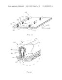 ABSORBENT ARTICLE HAVING A TUFTED TOPSHEET diagram and image