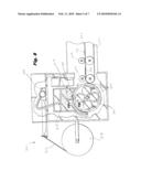 ABSORBENT ARTICLE INCLUDING ABSORBENT CORE HAVING A PLURALITY OF FIRST REGIONS AND A SECOND REGION SURROUNDING EACH OF THE FIRST REGIONS diagram and image