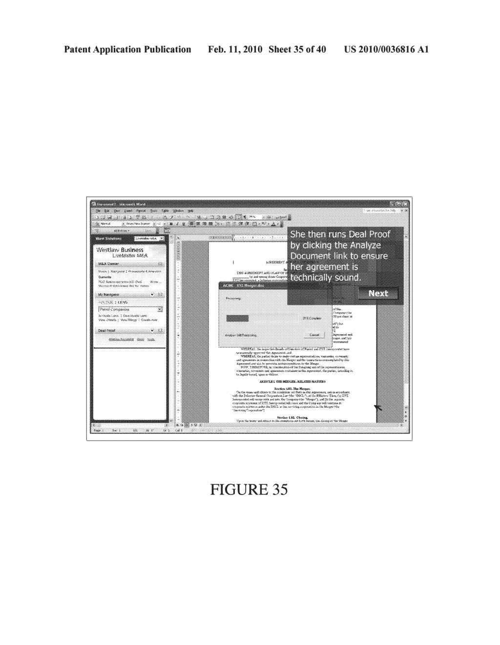 SYSTEMS, METHODS, AND INTERFACES FOR RESEARCHING CONTRACTUAL PRECEDENTS - diagram, schematic, and image 36