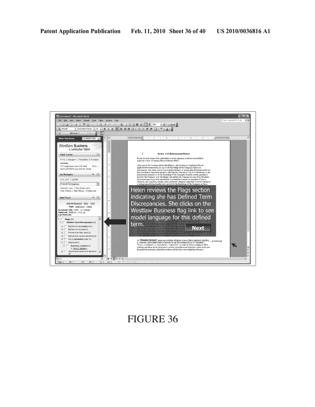 SYSTEMS, METHODS, AND INTERFACES FOR RESEARCHING CONTRACTUAL PRECEDENTS - diagram, schematic, and image 37