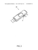 Storage device for mounting to a host diagram and image