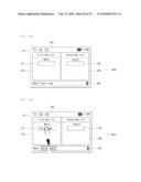 MOBILE TERMINAL WITH TOUCH SCREEN AND METHOD OF PROCESSING DATA USING THE SAME diagram and image