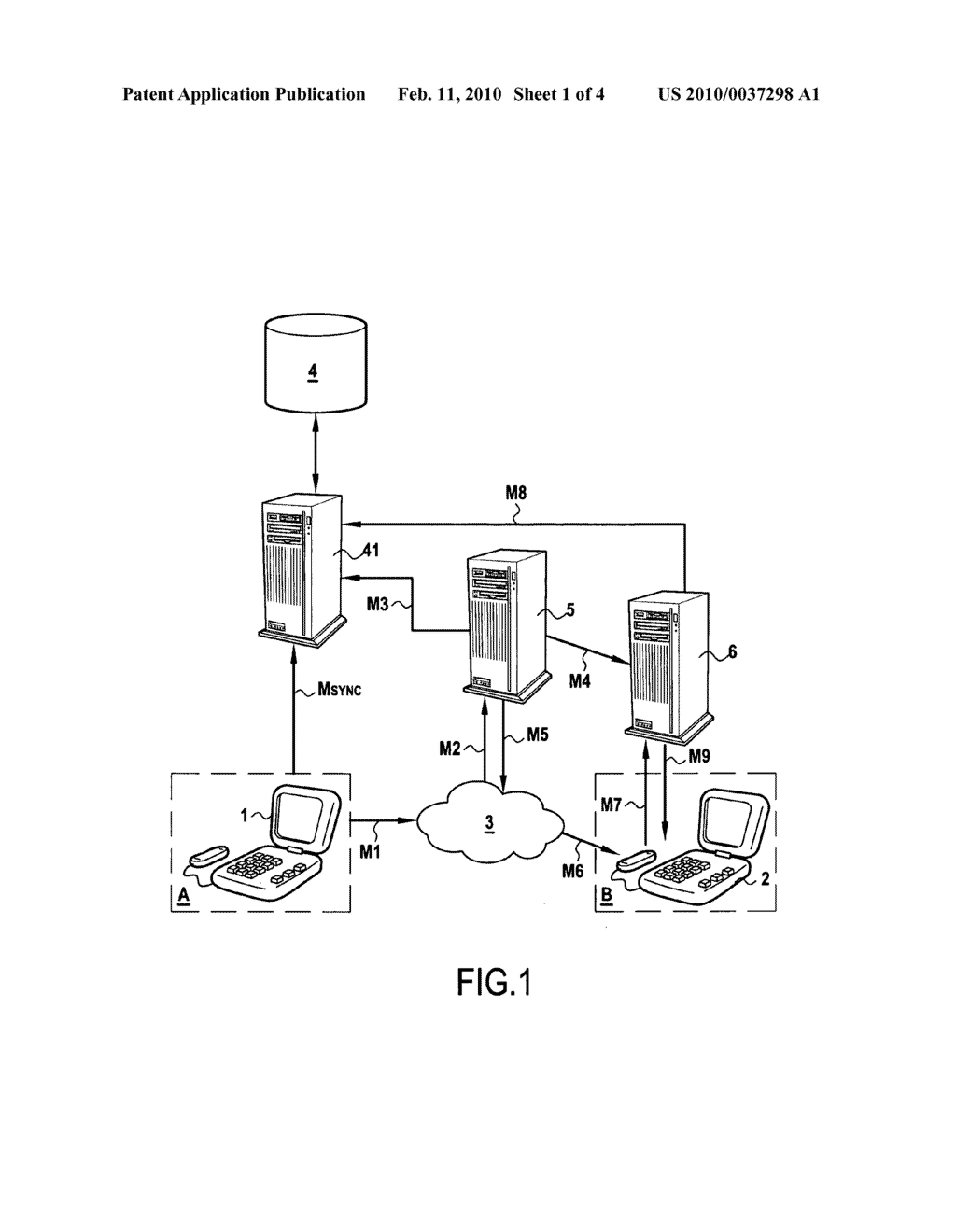 Method and System for Protecting a Service Access Link - diagram, schematic, and image 02