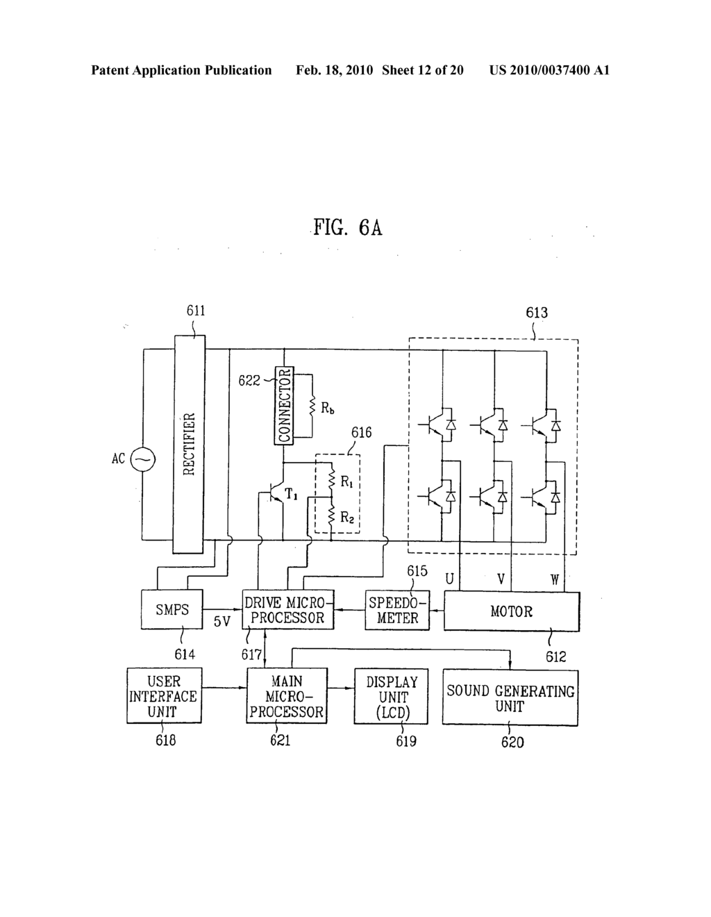 Method of controlling motor-driven washing machine and control system for the same - diagram, schematic, and image 13