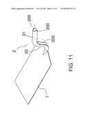 HAND TOOL WITH PLATE-LIKE BODY AND HANDLE AND METHOD FOR MAKING THE SAME diagram and image