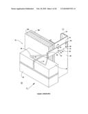 Side mounted drill bolt and threaded anchor system for veneer wall tie connection diagram and image