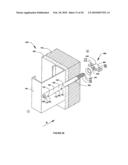 Side mounted drill bolt and threaded anchor system for veneer wall tie connection diagram and image