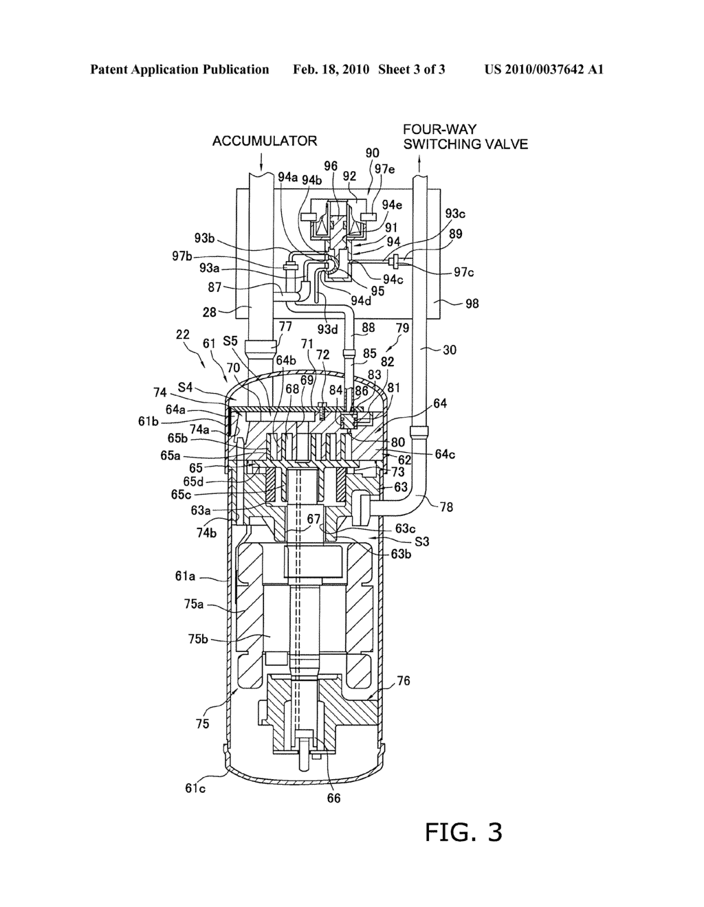 COMPRESSOR CAPACITY CONTROL OPERATION MECHANISM AND AIR CONDITIONER PROVIDED WITH SAME - diagram, schematic, and image 04