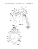 AIR DELIVERY APPARATUS FOR RESPIRATOR HOOD diagram and image