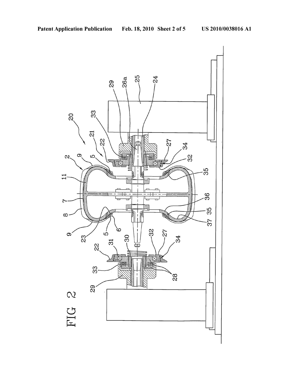 PROCESS AND APPARATUS FOR PRODUCING PNEUMATIC TYRES - diagram, schematic, and image 03