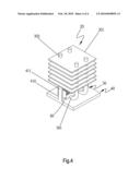 Reinforced thermal module structure diagram and image