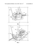 MANIPULATABLE SPIDER COMPONENTS ADAPTED FOR COOPERATION WITH A VERTICALLY RECIPROCATING CONTROL LINE GUIDE diagram and image