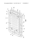 MIRROR ASSEMBLY WITH HEATER ELEMENT diagram and image