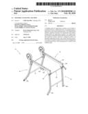 FOLDABLE STAND FOR A MACHINE diagram and image