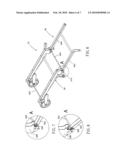 FOLDABLE STAND FOR A MACHINE diagram and image