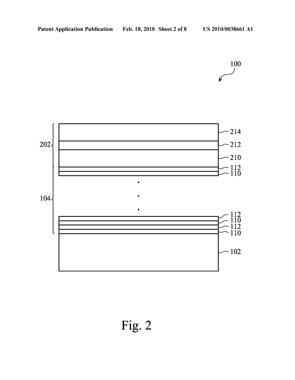 Light-Emitting Diode With Non-Metallic Reflector - diagram, schematic, and image 03