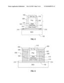 THIN BODY SILICON-ON-INSULATOR TRANSISTOR WITH BORDERLESS SELF-ALIGNED CONTACTS diagram and image