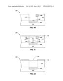 SEMICONDUCTOR STRUCTURES INCLUDING A MOVABLE SWITCHING ELEMENT, SYSTEMS INCLUDING SAME AND METHODS OF FORMING SAME diagram and image