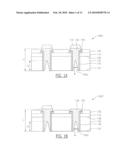 INTEGRATED CIRCUIT STRUCTURES AND FABRICATING METHODS THAT USE VOIDS IN THROUGH HOLES AS JOINING INTERFACES diagram and image