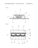 FLUORESCENT MATERIAL, PROCESS FOR PRODUCING THE SAME, AND LUMINESCENT DEVICE diagram and image