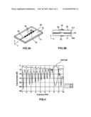 SLOT-LINE TYPE MICROWAVE DEVICE WITH A PHOTONIC BAND GAP STRUCTURE diagram and image