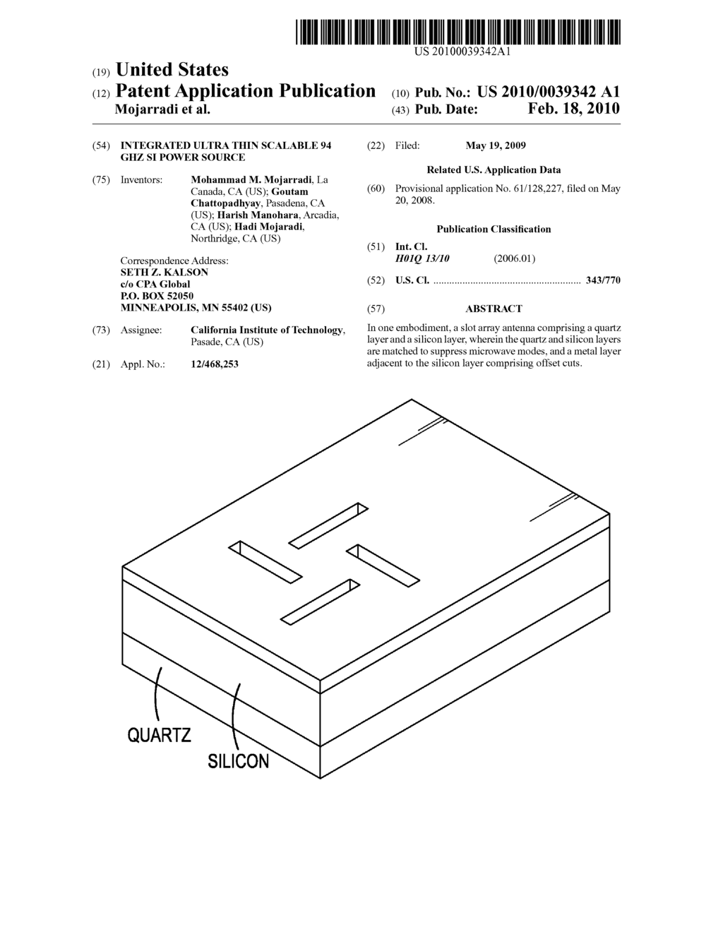 INTEGRATED ULTRA THIN SCALABLE 94 GHz SI POWER SOURCE - diagram, schematic, and image 01