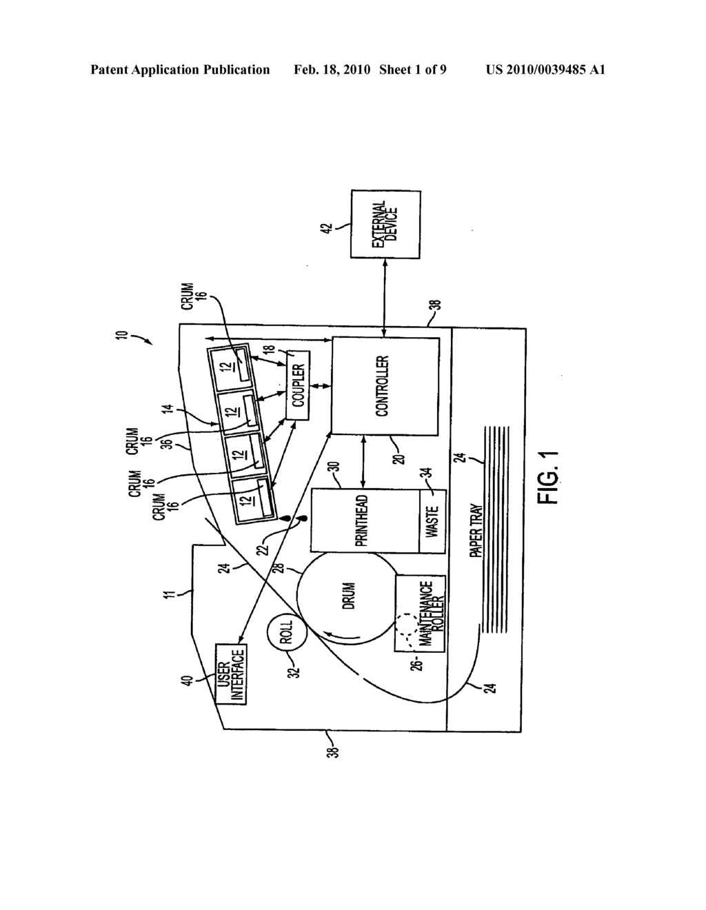 INK STICK WITH ELECTRONICALLY-READABLE MEMORY DEVICE - diagram, schematic, and image 02