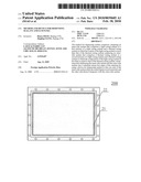 METHOD AND DEVICE FOR DISPENSING SEALANT AND LCD PANEL diagram and image