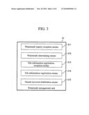 PRINTING MANAGEMENT SYSTEM, PRINTING MANAGEMENT METHOD, AND PROGRAM diagram and image