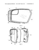 VEHICULAR BLIND SPOT MIRROR ASSEMBLY diagram and image