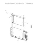 ASSEMBLY MECHANISM CAPABLE OF ASSEMBLING AN ELECTRONIC DEVICE QUICKLY AND HOLDING MODULE THEREOF diagram and image