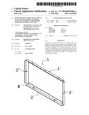 REINFORCEMENT FRAME FOR A DISPLAY PANEL USING EXTRUDED ALUMINUM ALLOY AND APPARATUS AND METHOD FOR MANUFACTURING THE SAME diagram and image