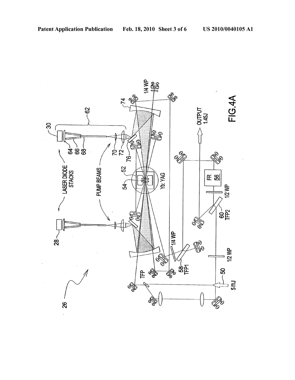 HIGH REPETITION-RATE, ALL LASER DIODE-PUMPED EXTREME ULTRAVIOLET/SOFT X-RAY LASER AND PUMP SYSTEM - diagram, schematic, and image 04