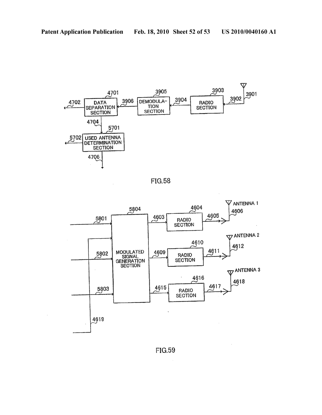 COMMUNICATION MEETHOD, AND TRANSMITTING APPARATUS AND RECEIVING APPARATUS USING THAT COMMUNICATION METHOD - diagram, schematic, and image 53