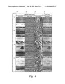 EXTRACTION OF PROCESSED BOREHOLE IMAGE ELEMENTS TO CREATE A COMBINED IMAGE diagram and image