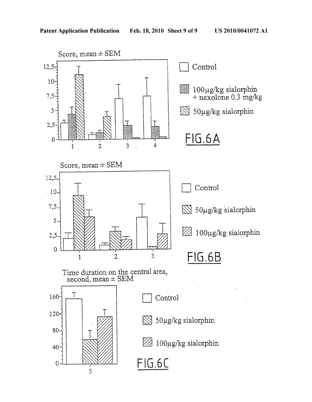 PROCESS FOR IDENTIFYING A LIGAND THAT BINDS TO THE NEP BINDING SITE FOR THE SMR1 PENTAPEPTIDE - diagram, schematic, and image 10