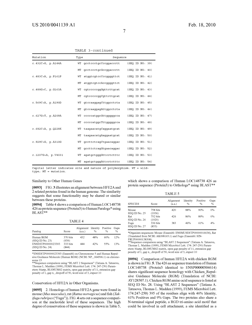 Juvenile hemochromatosis gene (HFE2A), expression products and uses thereof - diagram, schematic, and image 27