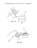 Mechanical device for mixing a fluid sample with a treatment solution diagram and image