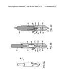 Mechanical device for mixing a fluid sample with a treatment solution diagram and image