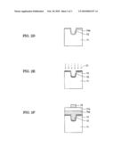 METHOD OF MANUFACTURING A SEMICONDUCTOR DEVICE INCLUDING RECESSED-CHANNEL-ARRAY MOSFET HAVING A HIGHER OPERATIONAL SPEED diagram and image