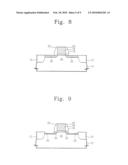 Methods of Fabricating MOS Transistors Having Recesses with Elevated Source/Drain Regions diagram and image