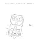 SAFETY RECEPTACLE WITH TAMPER RESISTANT SHUTTER diagram and image