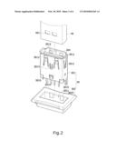 USB LOCKING STRUCTURE diagram and image