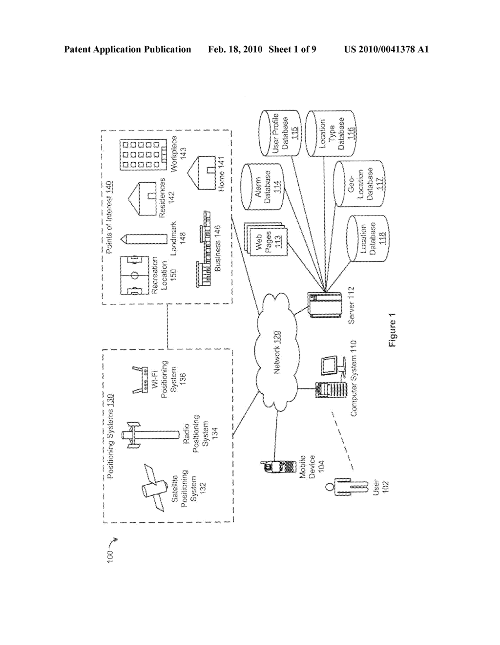 SYSTEM AND METHOD FOR AUTOMATICALLY GENERATING A USER PROFILE FROM LOCATION INFORMATION - diagram, schematic, and image 02