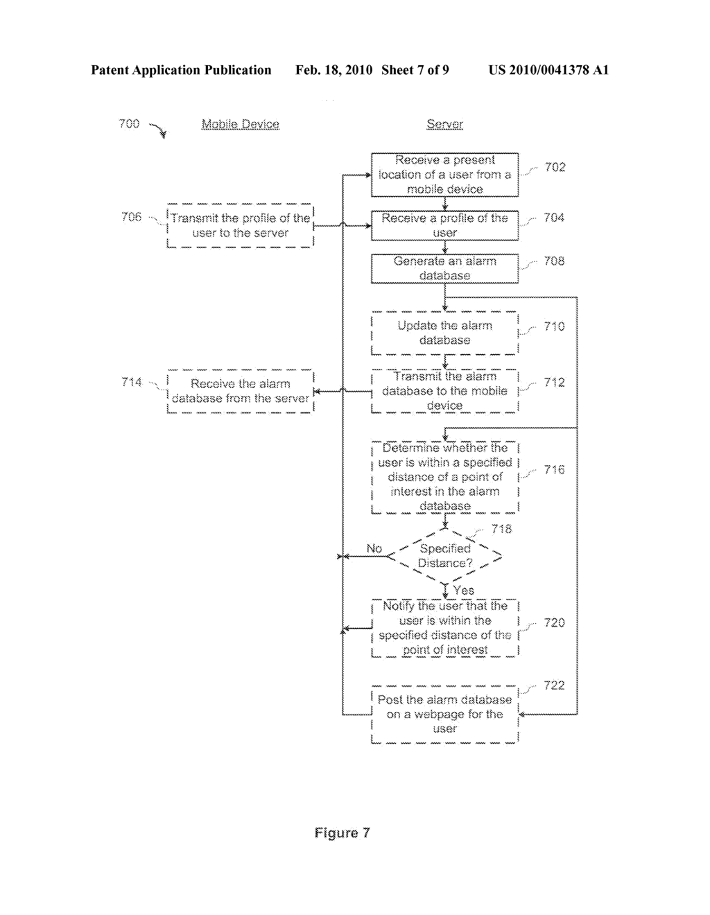 SYSTEM AND METHOD FOR AUTOMATICALLY GENERATING A USER PROFILE FROM LOCATION INFORMATION - diagram, schematic, and image 08